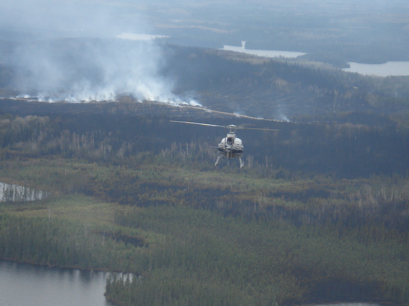 COMBAT D'INCENDIE DE FORÊT